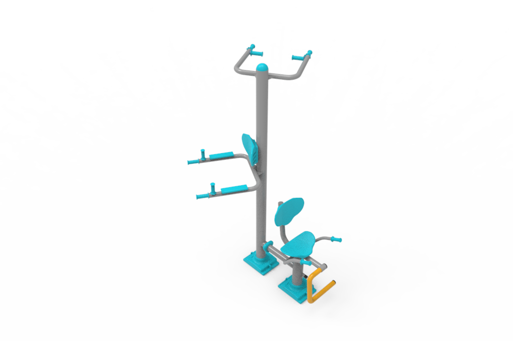 Üçlü Vucut Gelistirme Aleti KLF-19 | Dış Mekan Spor Aletleri | Erse Kent Mobilyaları